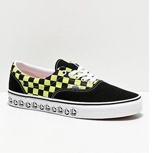 Vans Era BMX Black & Sharp Green Skate Shoes